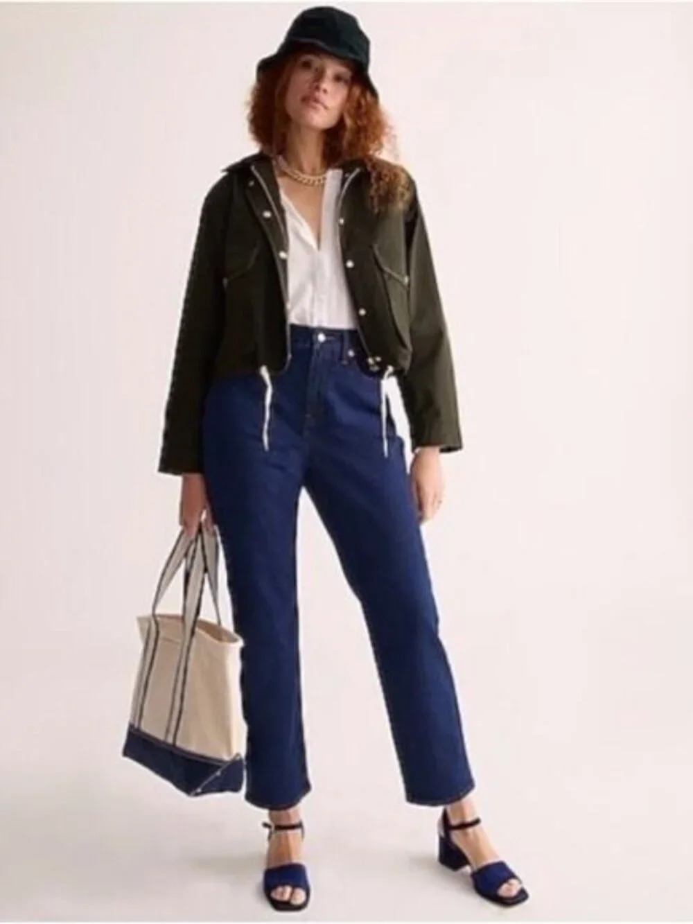 J. Crew Curvy '90s Classic Straight Jean in Resin Rinse Wash High Rise #A1824